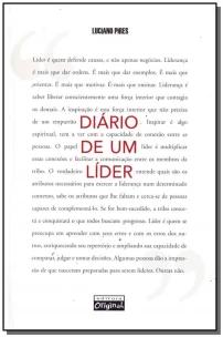Diário De Um Líder